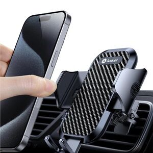 Universal Phone Mount for Car, Easy Clip, Black